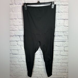 POSHDIVAH Women's Maternity Leggings Over The Belly Pregnancy Activewear‎ large